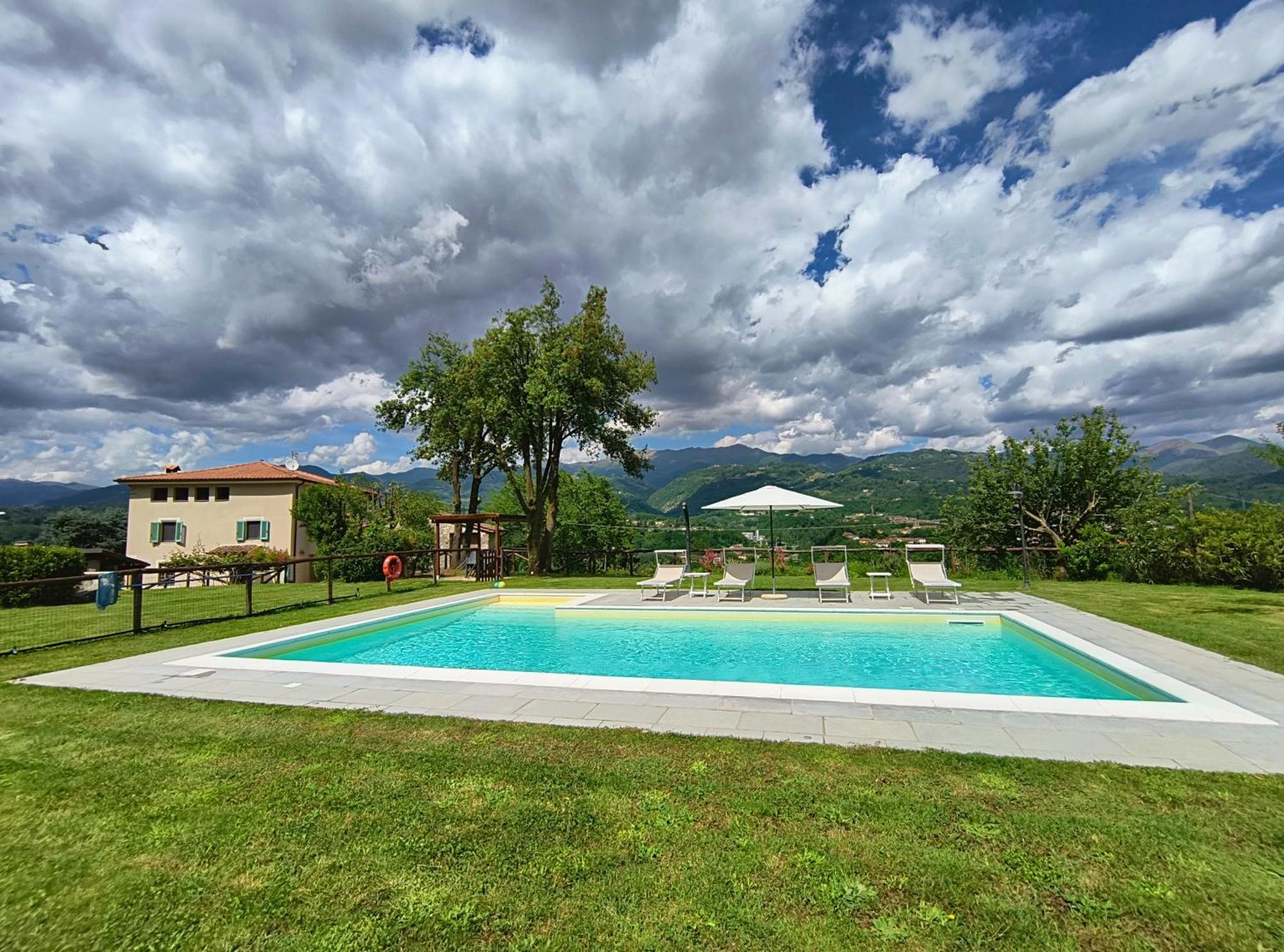 Ai Tre Campi Vila Fornaci di Barga Exterior foto